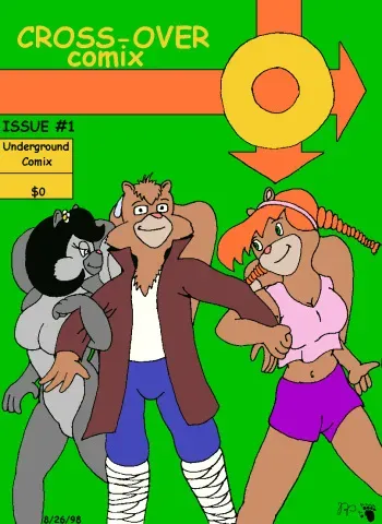 [Kthanid] Cross-Over Comix (Rescue Rangers) manga cover