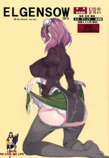 (Reitaisai 12) [Fakepucco (Usui)] EL GENSOW cuarta (Touhou Project) [Korean] [LIMITE] manga cover