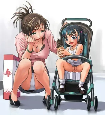 Mother and daughter manga cover