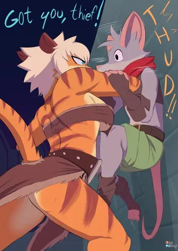 [JarnQK] The Hero and the Mouse manga cover