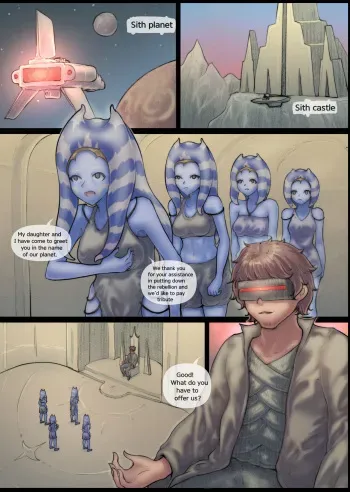 Starwar - pay the price manga cover