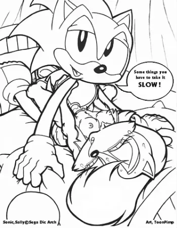 Sally Acorn manga cover