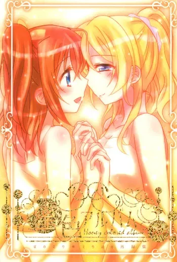 (Girls Love Festival 20) [Ameiro (Nanashiki)] Mitsuiro Album - Honey colored album (Love Live!) manga cover