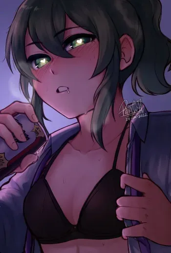 [PanQLAO] Night at the Office (My Senpai is Annoying! | Senpai ga Uzai Kouhai no Hanashi) [English][uncensored] manga cover