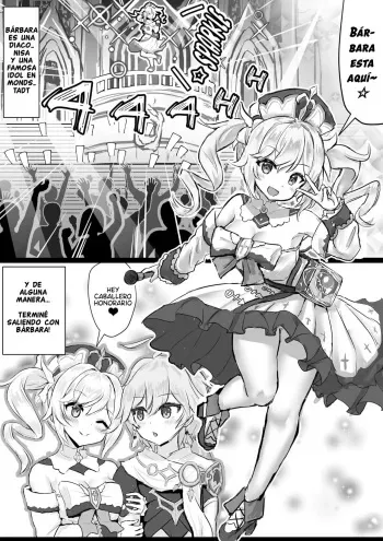 [Fuzume] Barbara ga Venti ni Netorareru Hanashi (Genshin Impact) [Spanish] manga cover