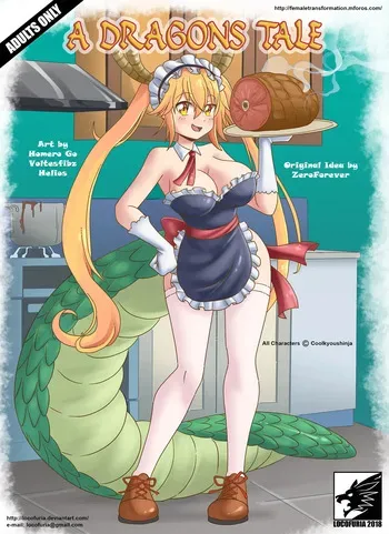 A Dragons Tale - Kobayashi-san-chi no Maid Dragon [Locofuria] manga cover