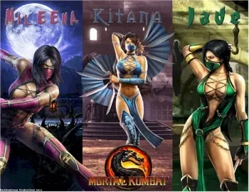 Mortal Kombat Girls Gallery manga cover