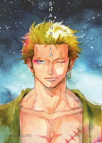 Shangri La – One Piece dj manga cover