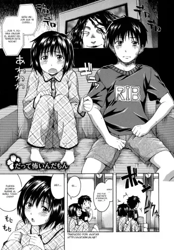 [Tsuruta Bungaku] Datte Kowaindamon | Pero es muy aterrador (Hanahira Torori) [Spanish] [Avatar-kun] manga cover
