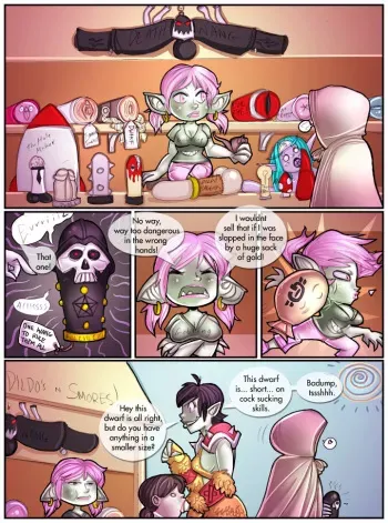 [Shia] Dildo of Doom (World of Warcraft) manga cover