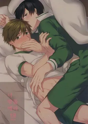 (Renai Jiyuugata! entry2) [SABASURU (Edamomo)] Kimi shika Shiranai (Free!) [Korean] manga cover