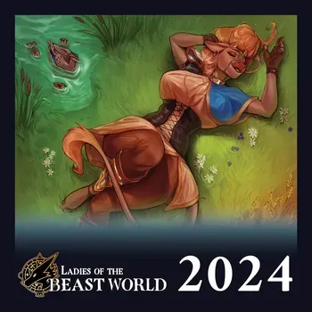 [Heartleaf games] (Various Artists) Ladies of the Beast World 2024 Feminine Calendar and Pinups (Read Disclaimer) manga cover