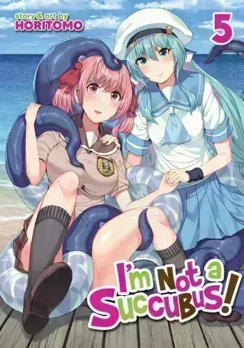 I'm not a succubus! 才不是魅魔呢！5卷 manga cover