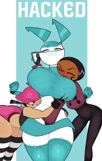 [Zetaskully] Hacked (My Life as a Teenage Robot) manga cover