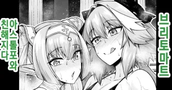 [Ankoman] Britomart, Astolfo to Nakayoku naru | 브리토마트, 아스톨포와 친해지다 (Fate Grand Order) [Korean] manga cover