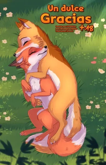 [Rukifox] Un dulce Gracias (Español Latino) +18 manga cover