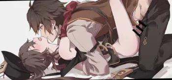 Zhongli x Hu Tao love story hentai doujinshi Ch. 7-8 manga cover