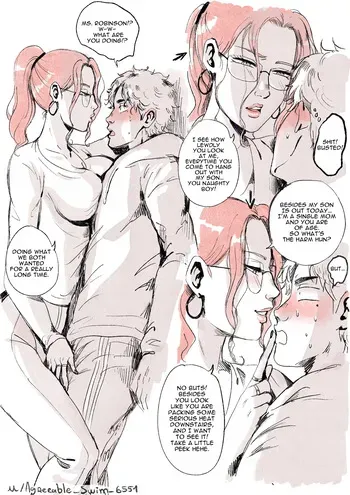 [Agreeable_Swim_6551] Ms. Robinson: Dom MILF manga cover