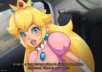 Waifu Taxi [Accel Art] Princess Peach - english manga cover