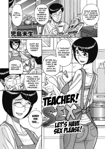 Teacher! Let's have sex please! manga cover