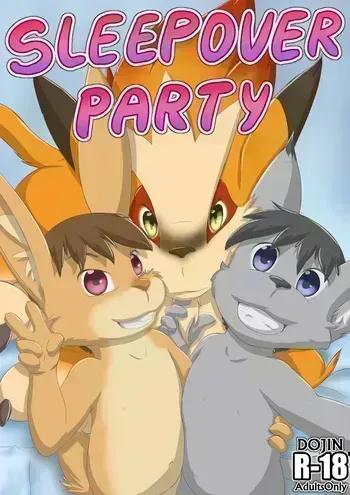 [Hitsunekun] - [English] Sleepover Party (complete) manga cover