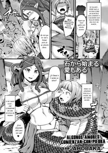 [Ahobaka] Algunos Amores Comienzan con Piedra [Spanish] =P666HF= manga cover