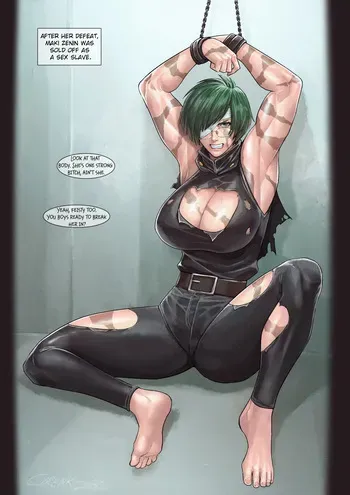 Maki enslaved [Jujutsu Kaisen] (Art: cirenk, Rellian) (Dialogue/Commissioned by: u/another-dumbusername) manga cover