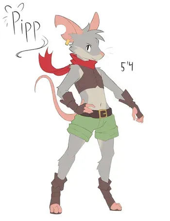 [JarnQK] Pipp the Mouse Thief manga cover