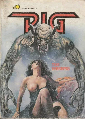 PIG #16 "THE WEREPIG" - ENGLISH manga cover