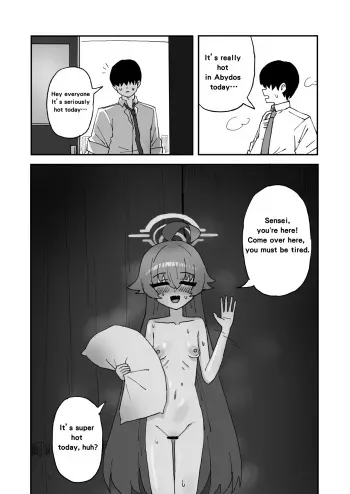 Abydos is way too hot ! manga cover