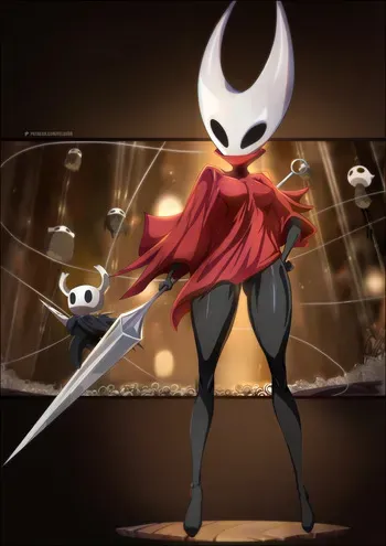 [Felox08] Hornet (Hollow Knight) manga cover