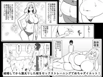 [Nekorondoru (Tokei)] Sex Diet to Help My Wife Lose Marriage Weight manga cover