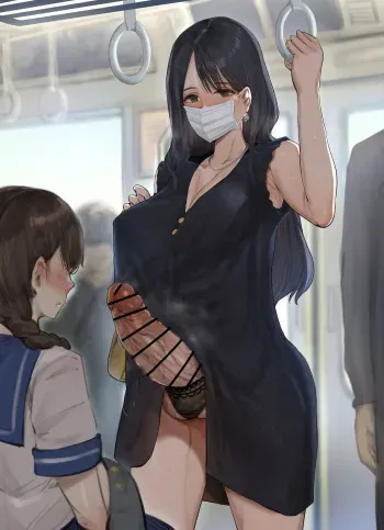 [Meshi Shinja] Futanari Furu Bokki Onee-san manga cover