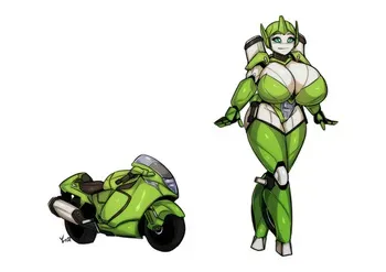 [SexualYeti | XenoTiddyBot] Flinch - More than meets the Thigh (Transformers) manga cover