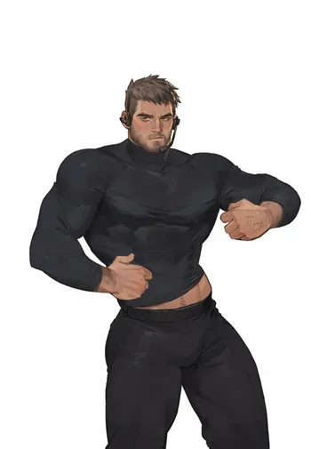[AMO] Chris Redfield (Resident Evil Village) manga cover
