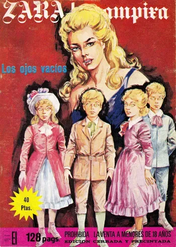 Zara la Vampira #7 (Los ojos vacíos) [Spanish] manga cover