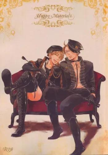 (HaruCC15) [18n!, BLISS (Kisaragi Manami, Kaname Lily)] Happy Material 2 (Axis Powers Hetalia) [English] manga cover
