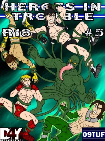 Heroes In Trouble #05 ESP manga cover