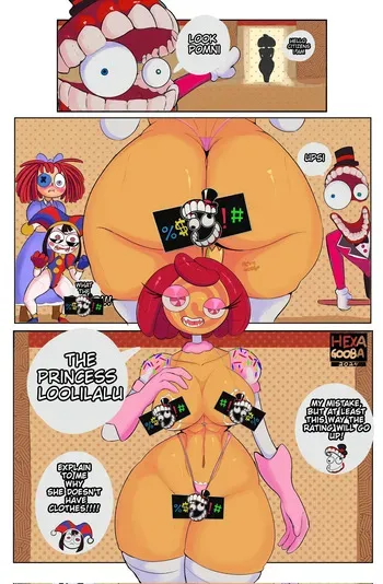 [HEXAgooba] The Amazing Digital Circus manga cover