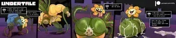 [kiffy] Flowey(s) (Undertale) manga cover
