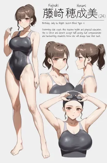 [Anteiru] Gohoubi ni Mune o Momasete Kureru Suieibu Komon | The Swimming Club Coach Lets Me Fondle Her Chest as a Reward [English] manga cover