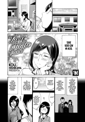 [Nishikawa Kou] Oba To Haha Kouhen | Tía y Madre Parte 2 (COMIC Penguin Club 2021-09) [Spanish] [NekoCreme] [Digital] manga cover