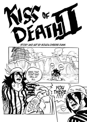 [Garison Dunn] Kiss of Death II (Mortal Kombat) manga cover