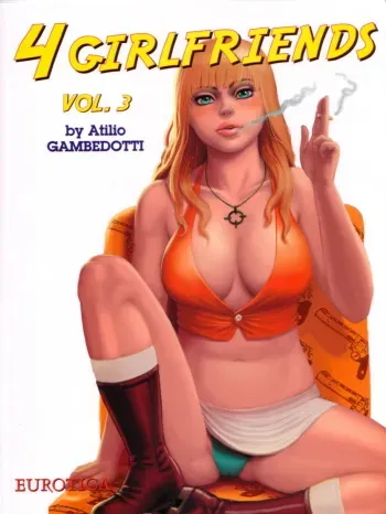 [Atilio Gambedotti] 4 Girlfriends - Volume #3 manga cover