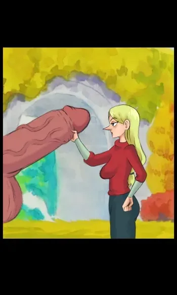 Queen Hilling gives King Bosse a Handjob manga cover