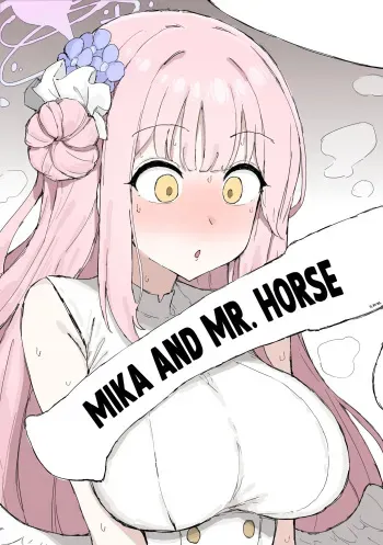 Mika to Ouma-san | Mika and Mr. Horse manga cover