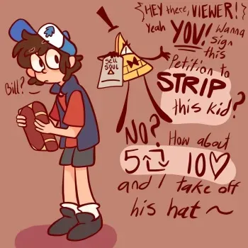 Bill and Dipper's Strip Game (Cuntboy) (Ongoing) manga cover