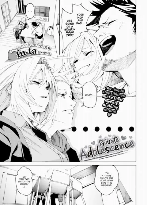 Private Adolescence manga cover
