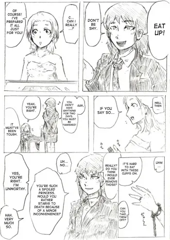 Sweat, tears, salted herring manga cover