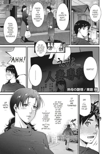 Jukubo no Enjou | The Allure of Mature Women manga cover